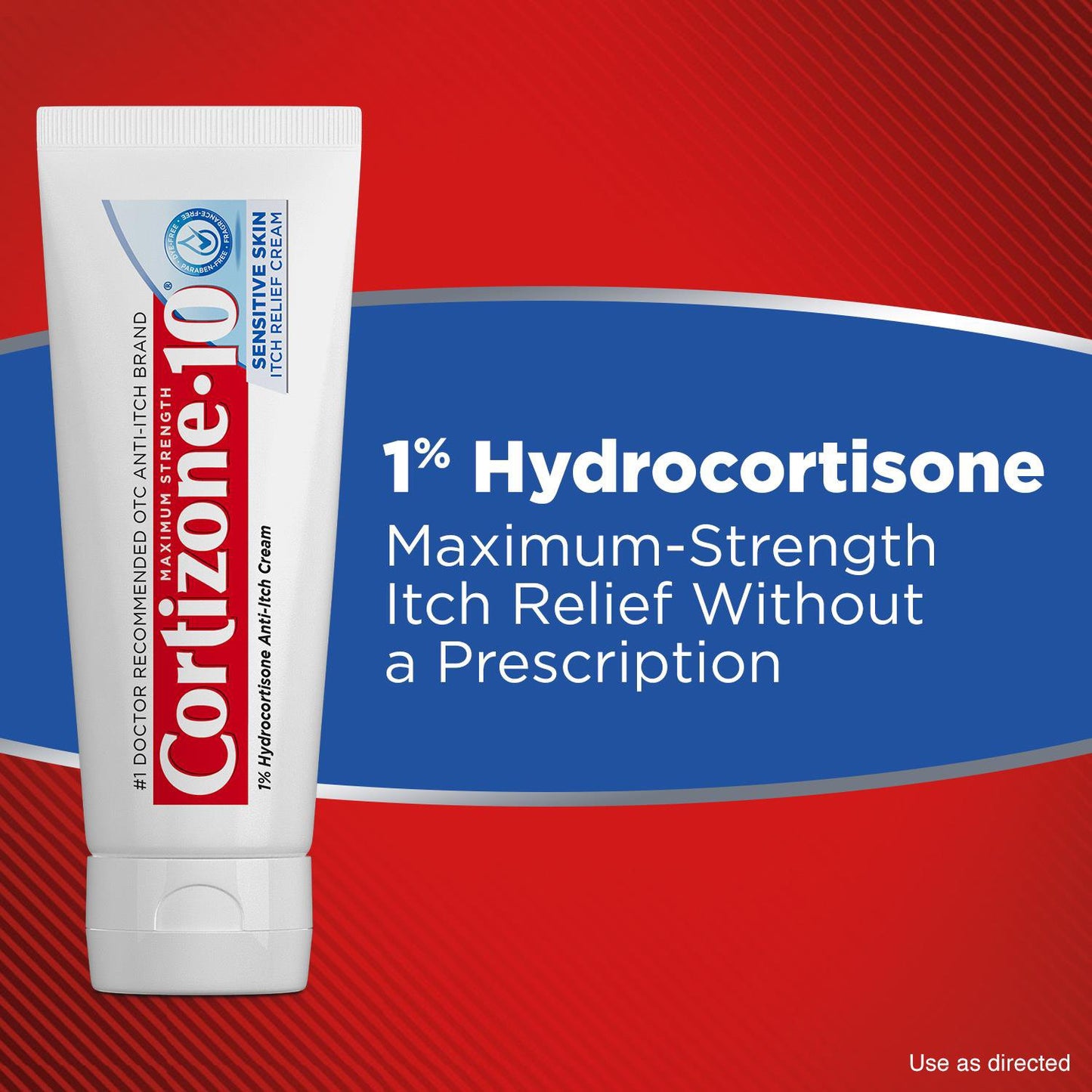 Cortizone 10 Maximum Strength Sensitive Skin Itch Relief Cream