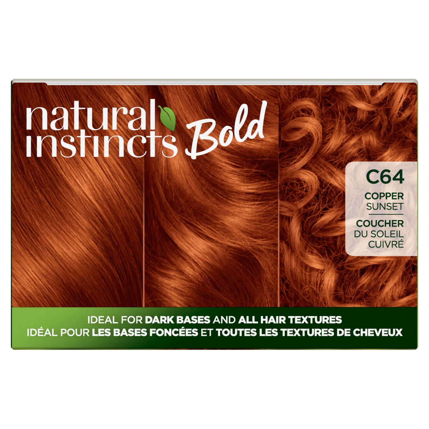 Clairol Natural Instincts Bold Permanent Hair Color - C64 Copper Sunset