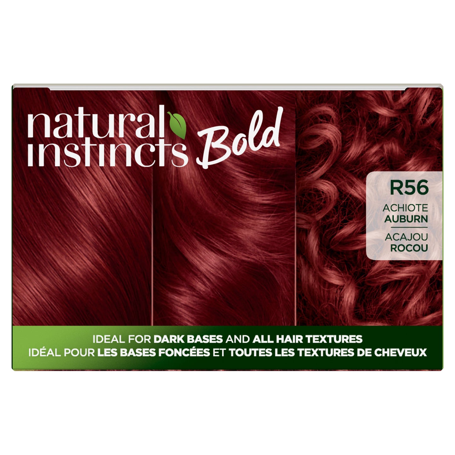 Clairol Natural Instincts Bold Permanent Hair Color - R56 Achiote Auburn