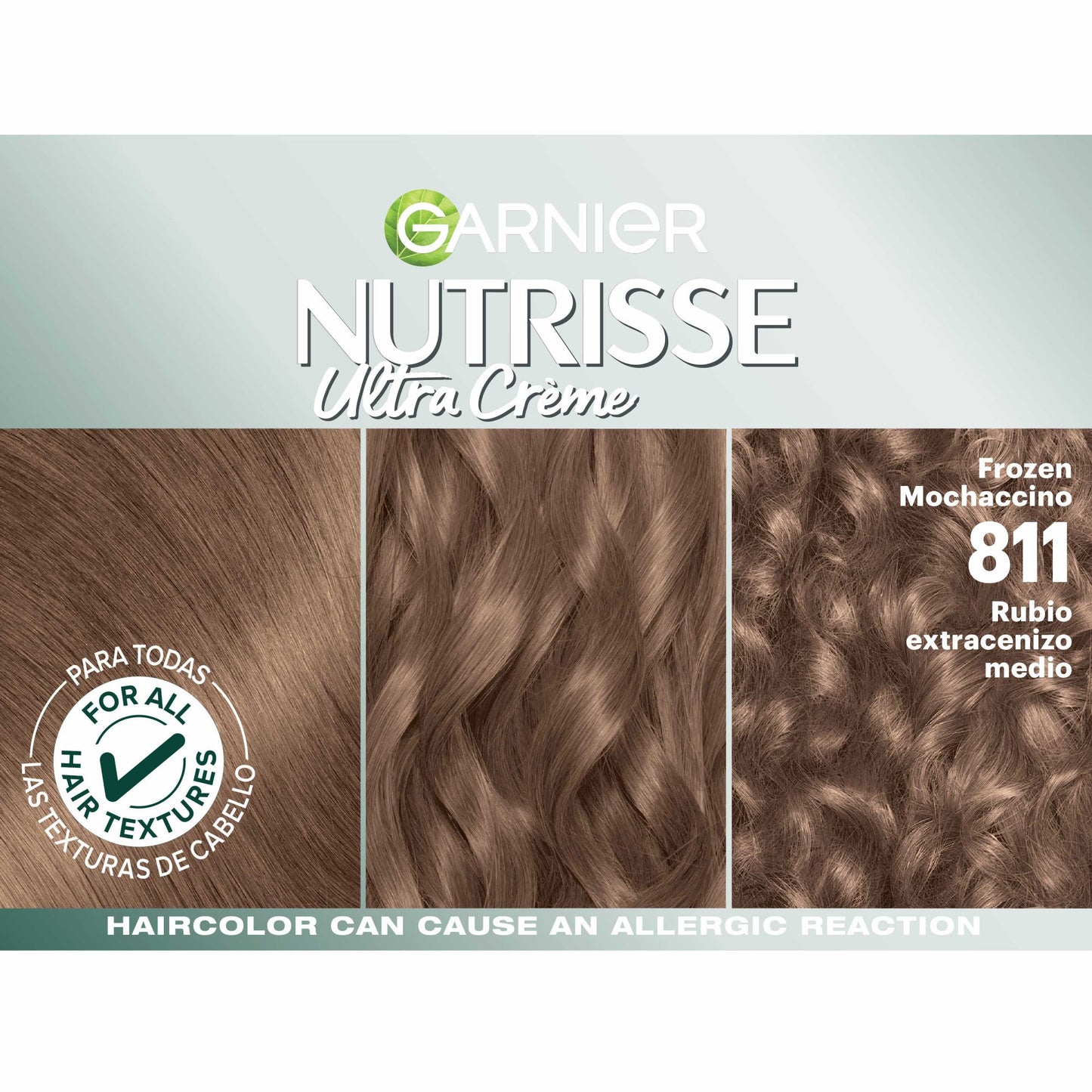Garnier Nutrisse Ultra Crème Permanent Hair Color - 811 Medium Extra Ash Blonde