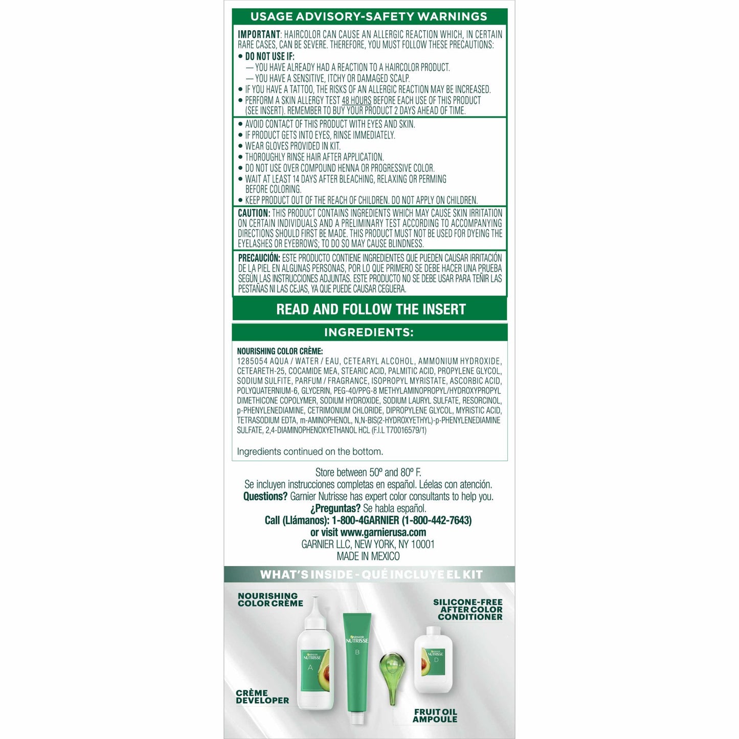Garnier Nutrisse Ultra Crème Permanent Hair Color - 811 Medium Extra Ash Blonde