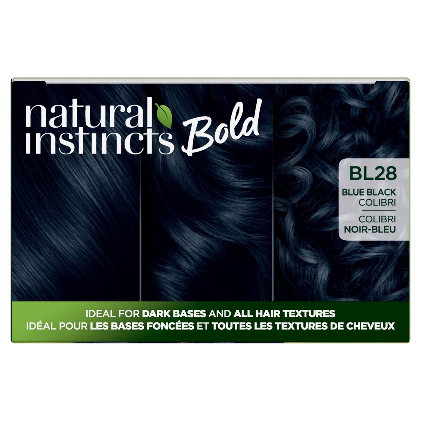 Clairol Natural Instincts Bold Permanent Hair Color - BL28 Blue Black Colibri