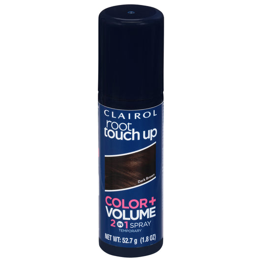 Clairol Root Touch Up Color + Volume 2 in 1 Spray Dark Brown