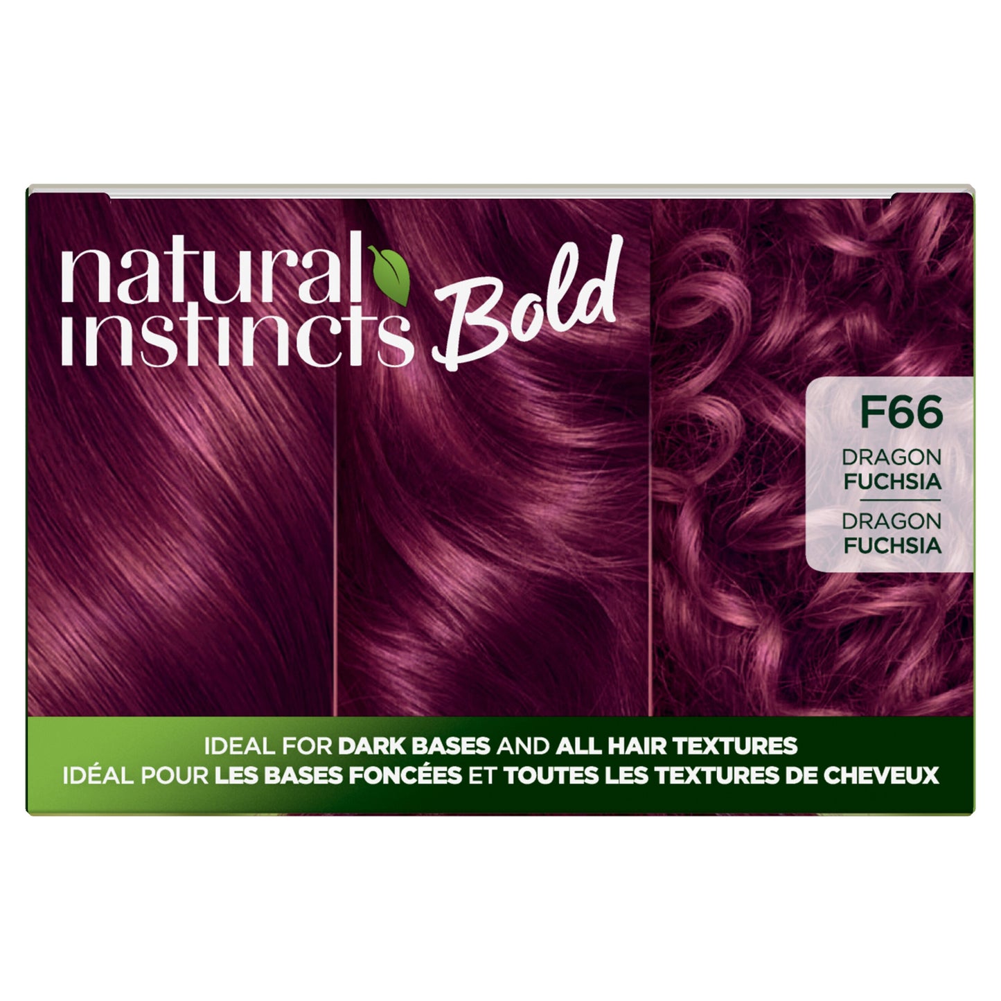 Clairol Natural Instincts Bold Permanent Hair Color - F66 Dragon Fuchsia
