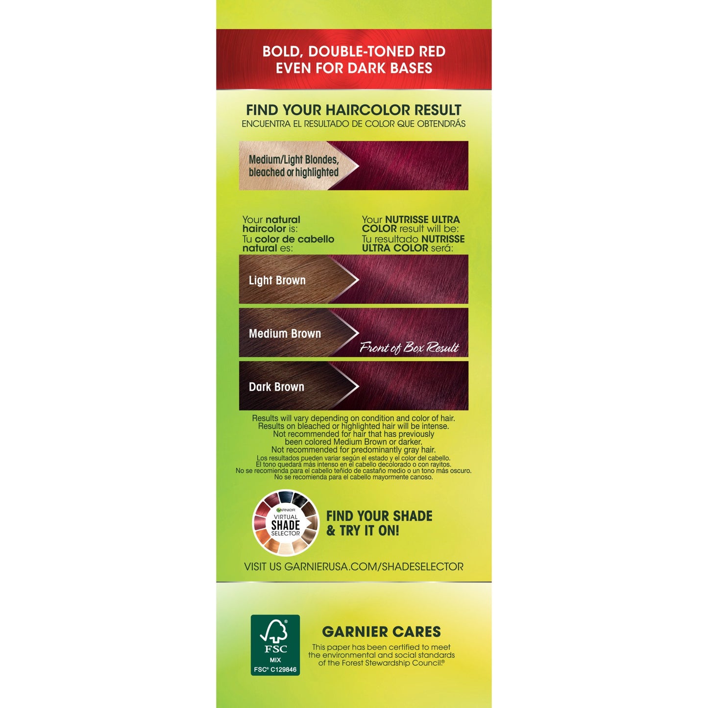 Garnier Nutrisse Ultra Color Permanent Hair Color Creme - RP1 Cherry Flamingo