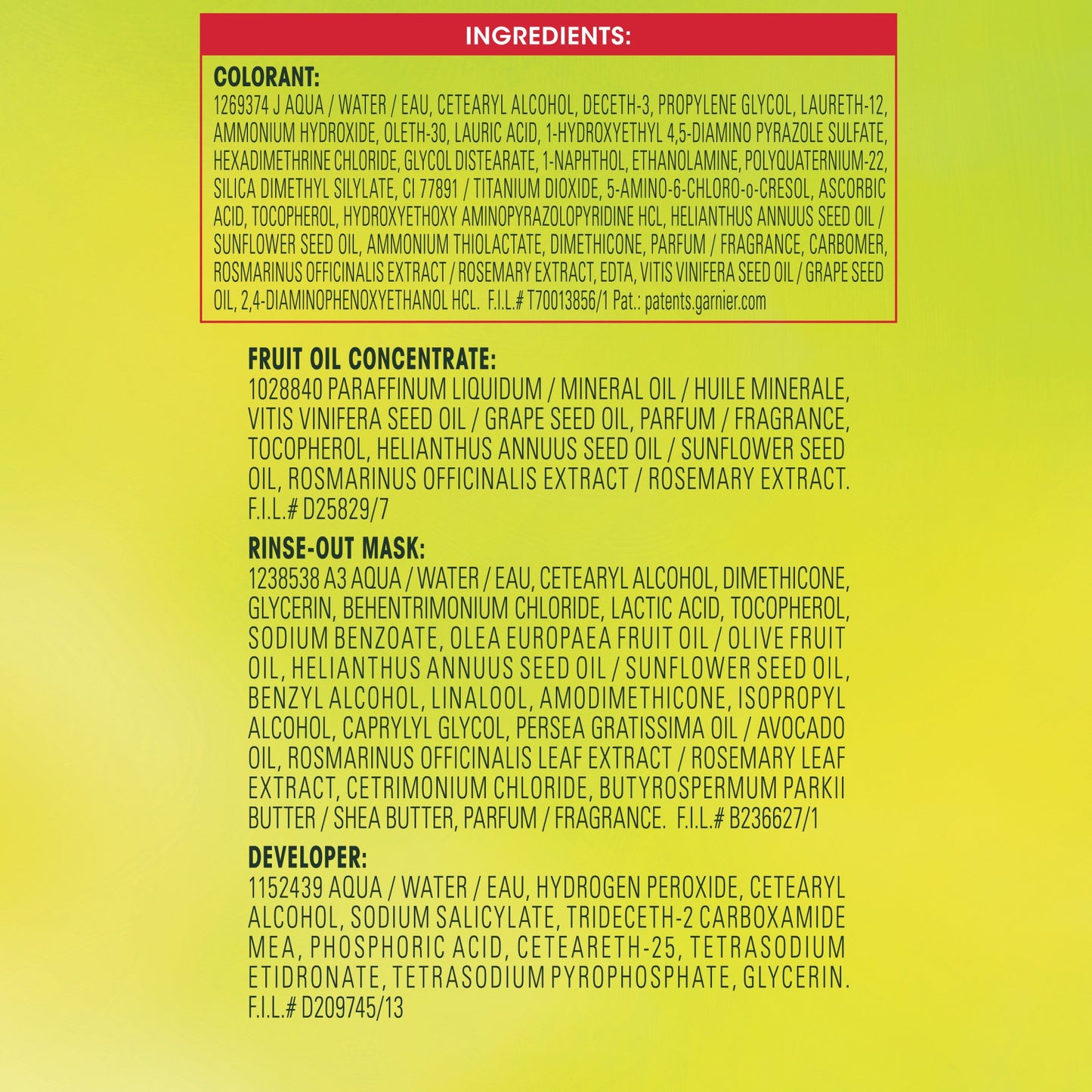 Garnier Nutrisse Ultra Color Permanent Hair Color Creme - RP1 Cherry Flamingo