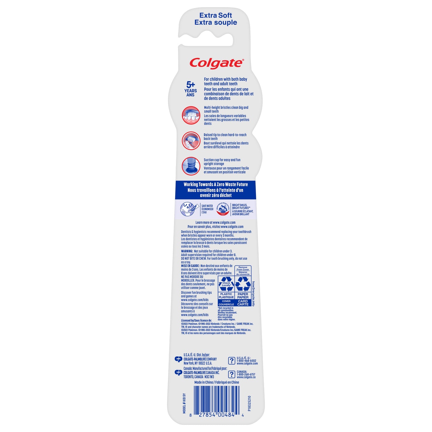 Colgate Kids Toothbrush Extra Soft Pokemon