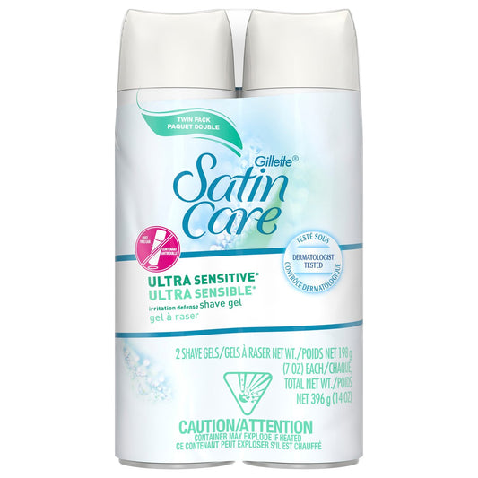 Gillette Satin Care Ultra Sensitive Shave Gel