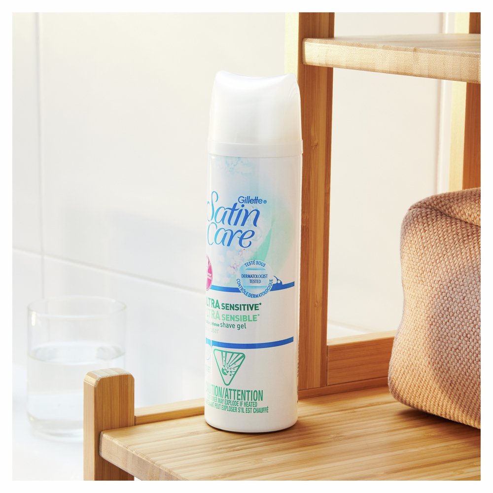 Gillette Satin Care Ultra Sensitive Shave Gel