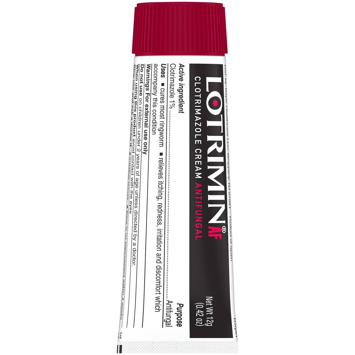 Lotrimin AF Antifungal Clotrimazole Ringworm Cream