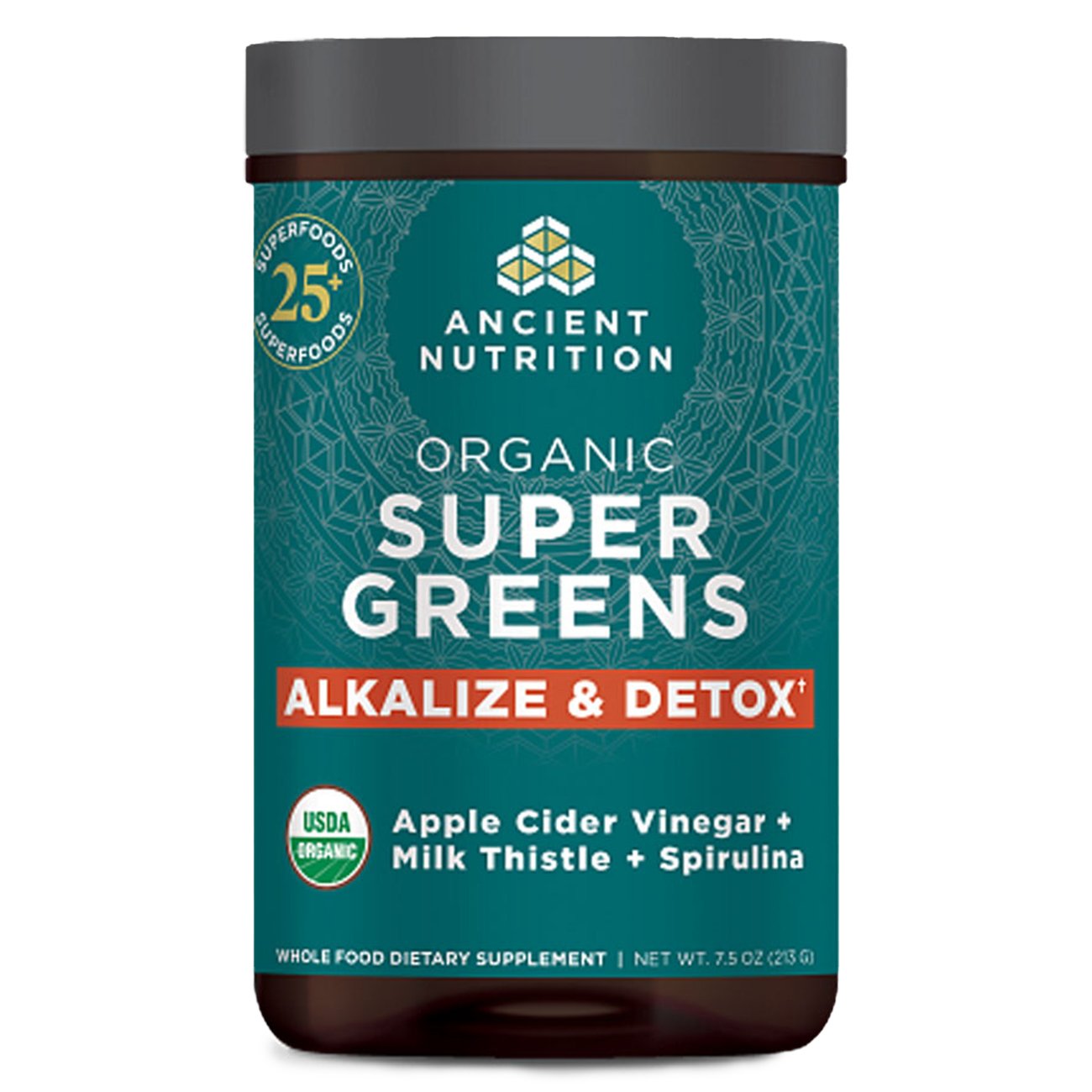 Ancient Nutrition Organic Super Greens Alkalize & Detox