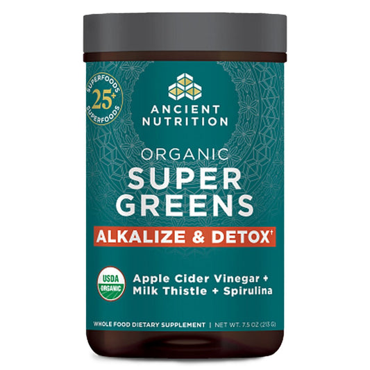 Ancient Nutrition Organic Super Greens Alkalize & Detox