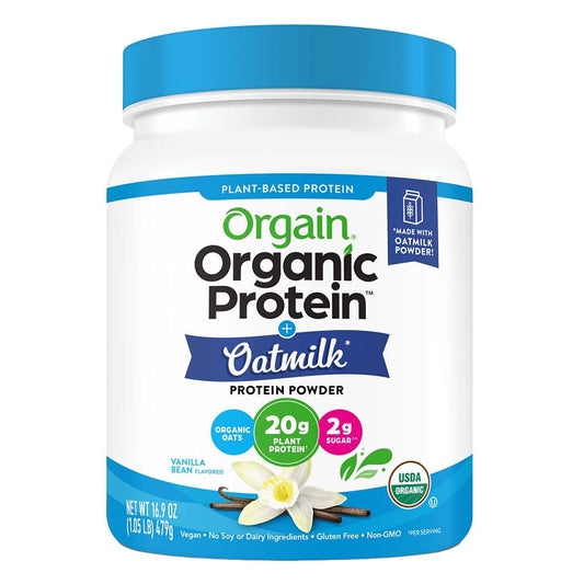 Orgain Organic Protein + Oatmilk Powder - Vanilla Bean