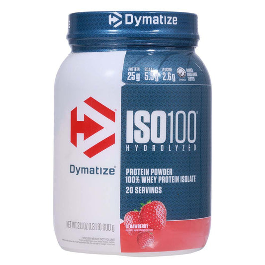 Dymatize ISO100 Hydrolyzed Whey 25g Protein Powder - Strawberry