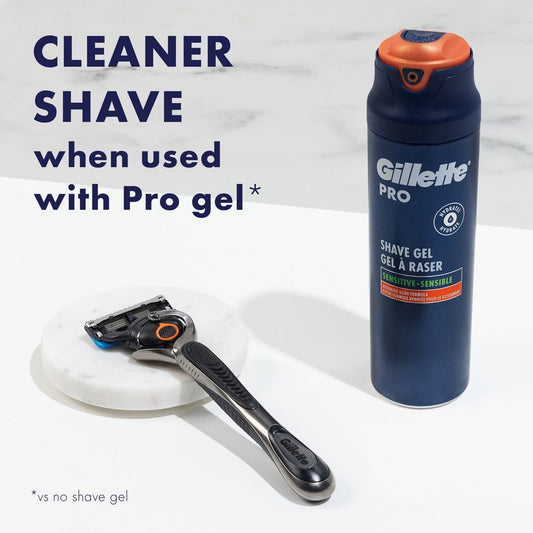 Gillette ProGlide Razor for Men, Handle + 4 Blade Refills