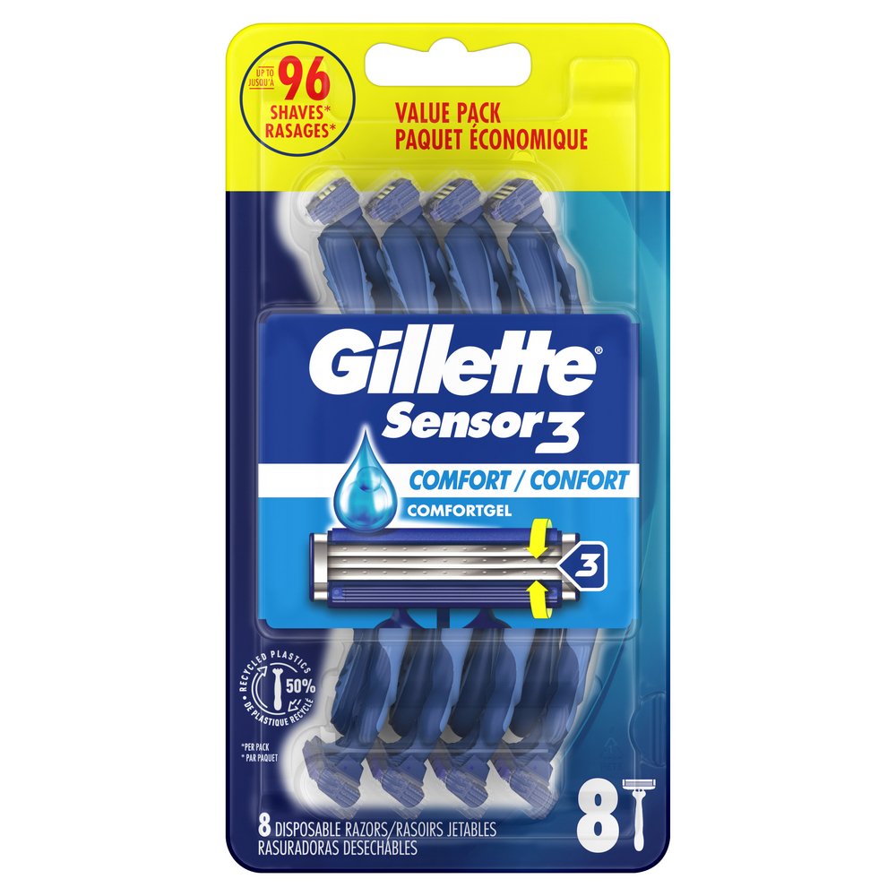 Gillette Sensor3 Men's Disposable Razors