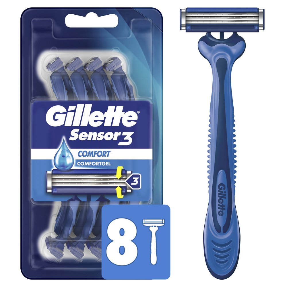 Gillette Sensor3 Men's Disposable Razors