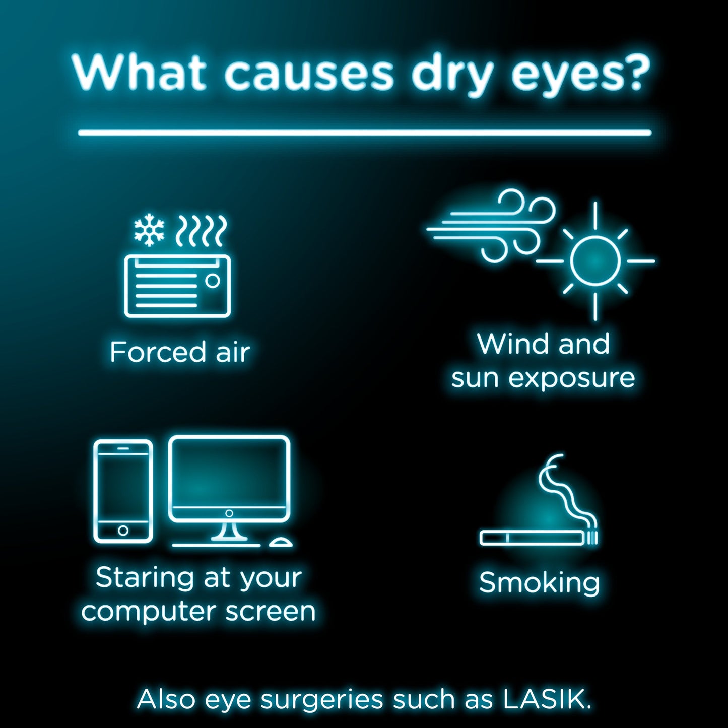 Visine Dry Eye Relief Lubricant Eye Drops, Twin Pack