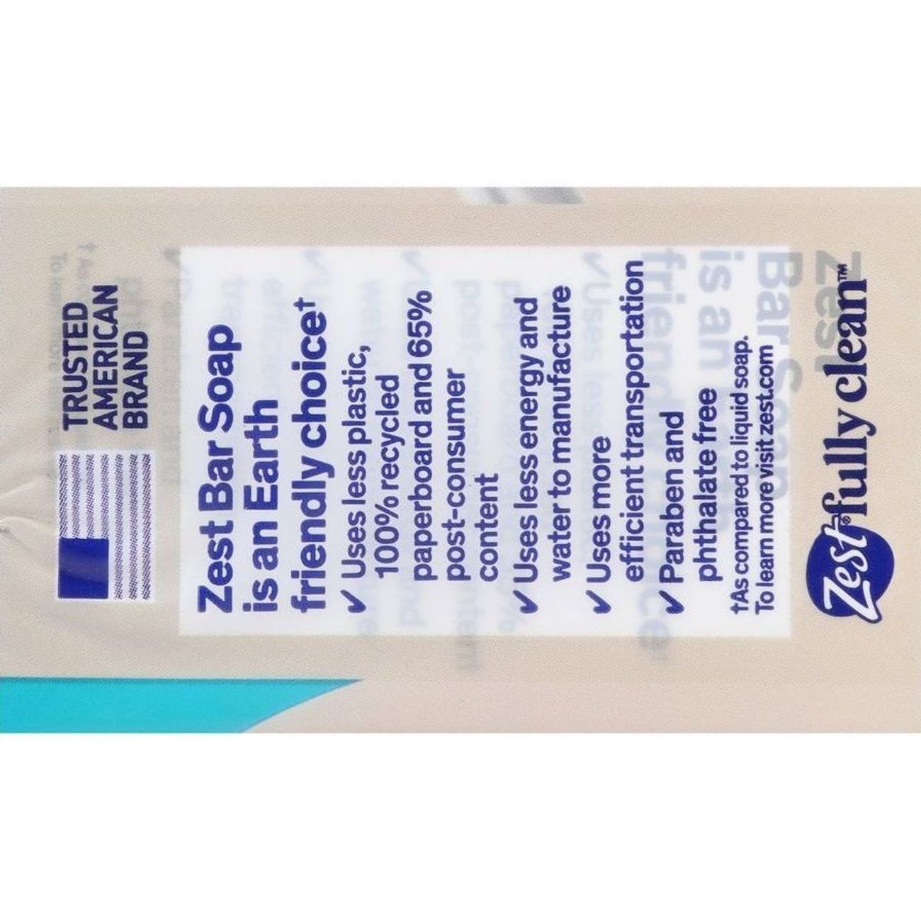 Zest Moisturizing Bar Soap - Cocoa Butter & Shea