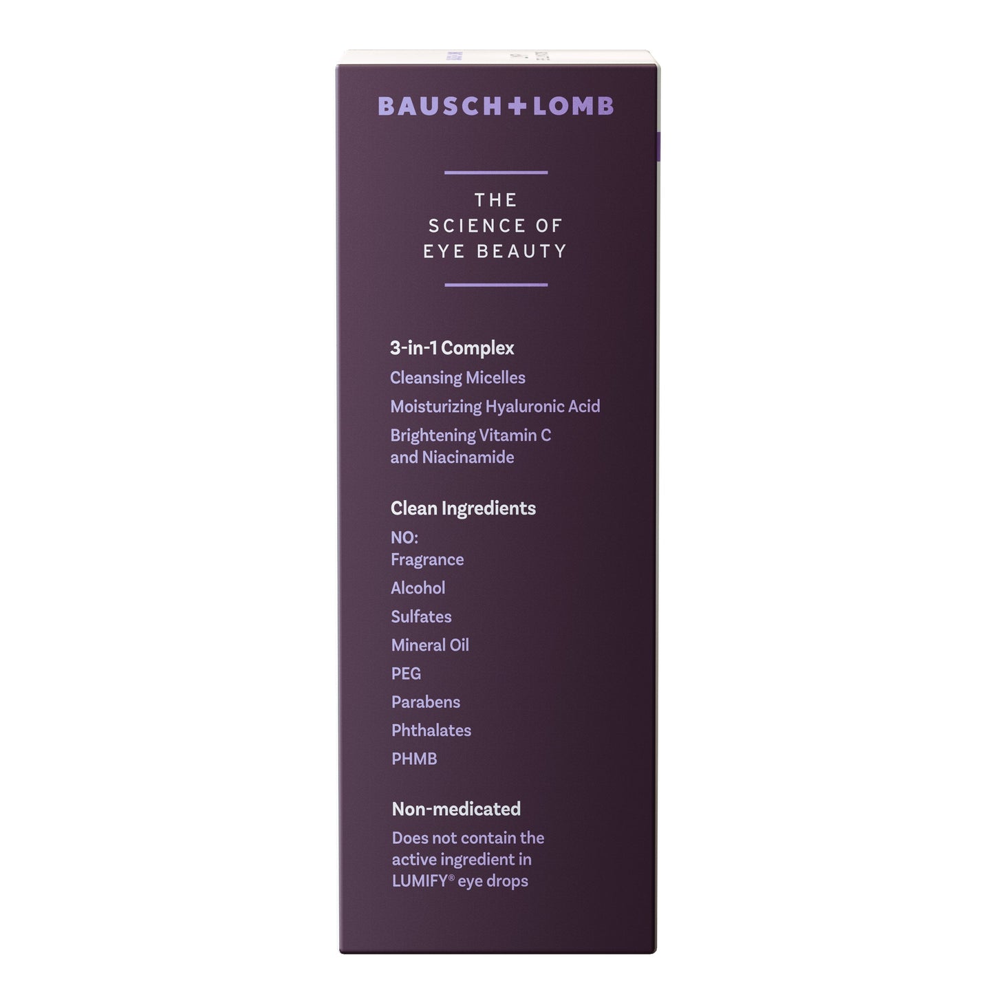 Lumify Eye Illuminations 3-in-1 Micellar Cleansing  Water