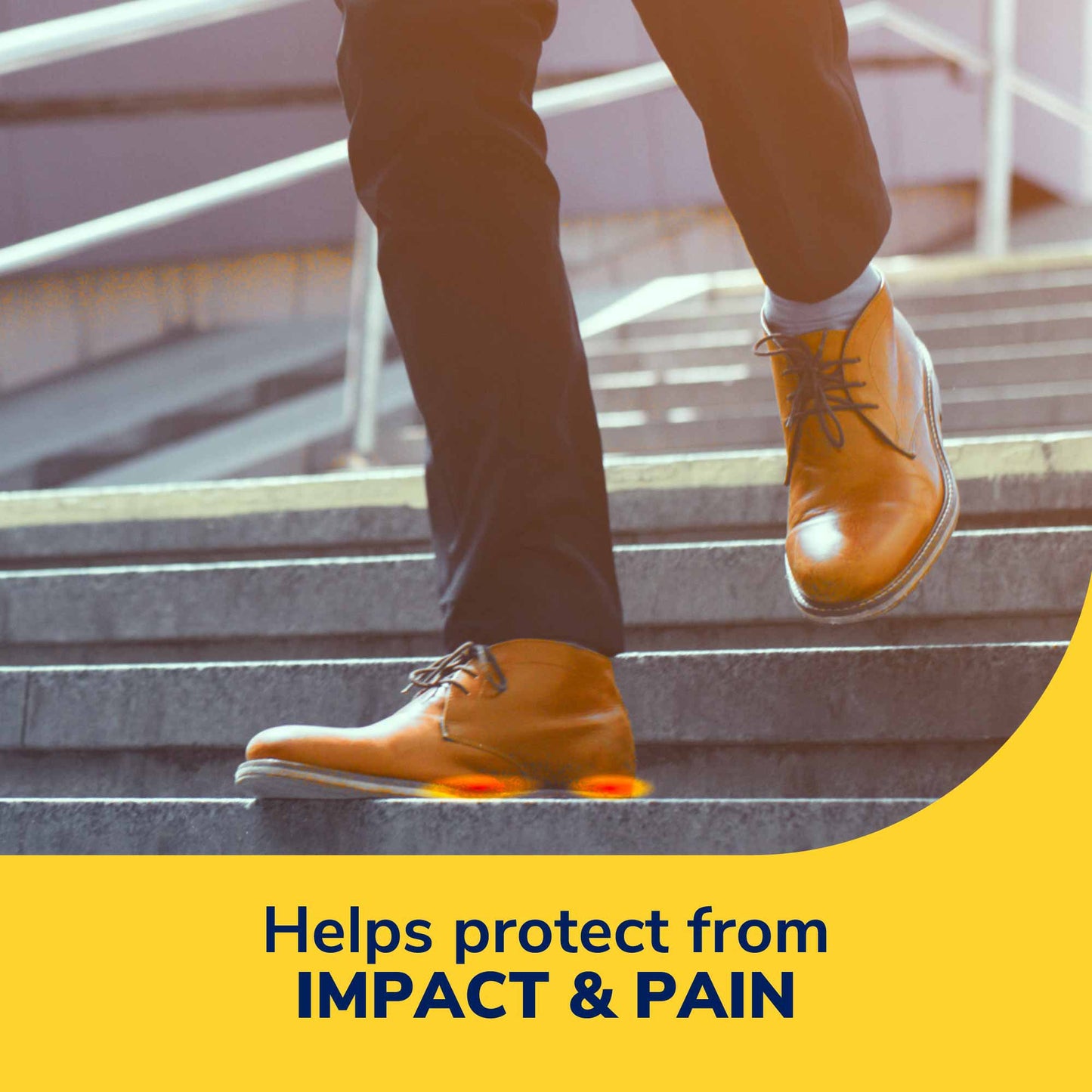 Dr. Scholl's Pain Relief Heel & Arch Insoles - Men's 8-12