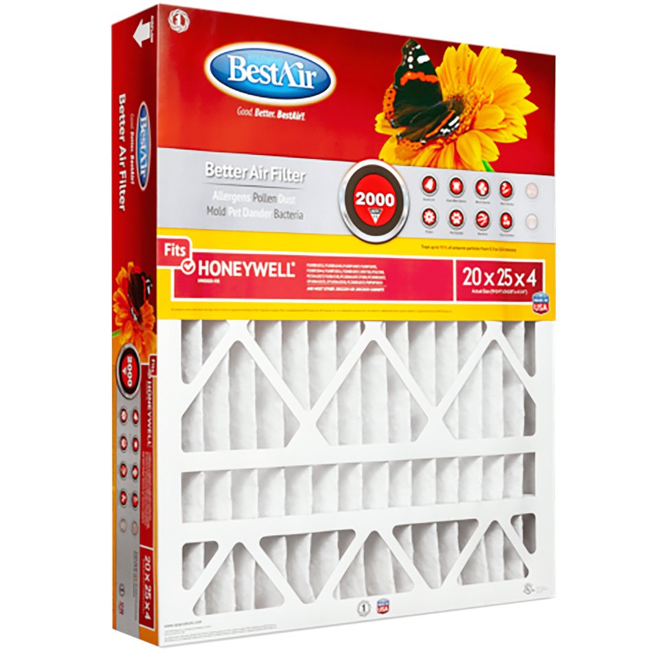 Best Air Honeywell MERV11 Cleaning Furnace Air Filter