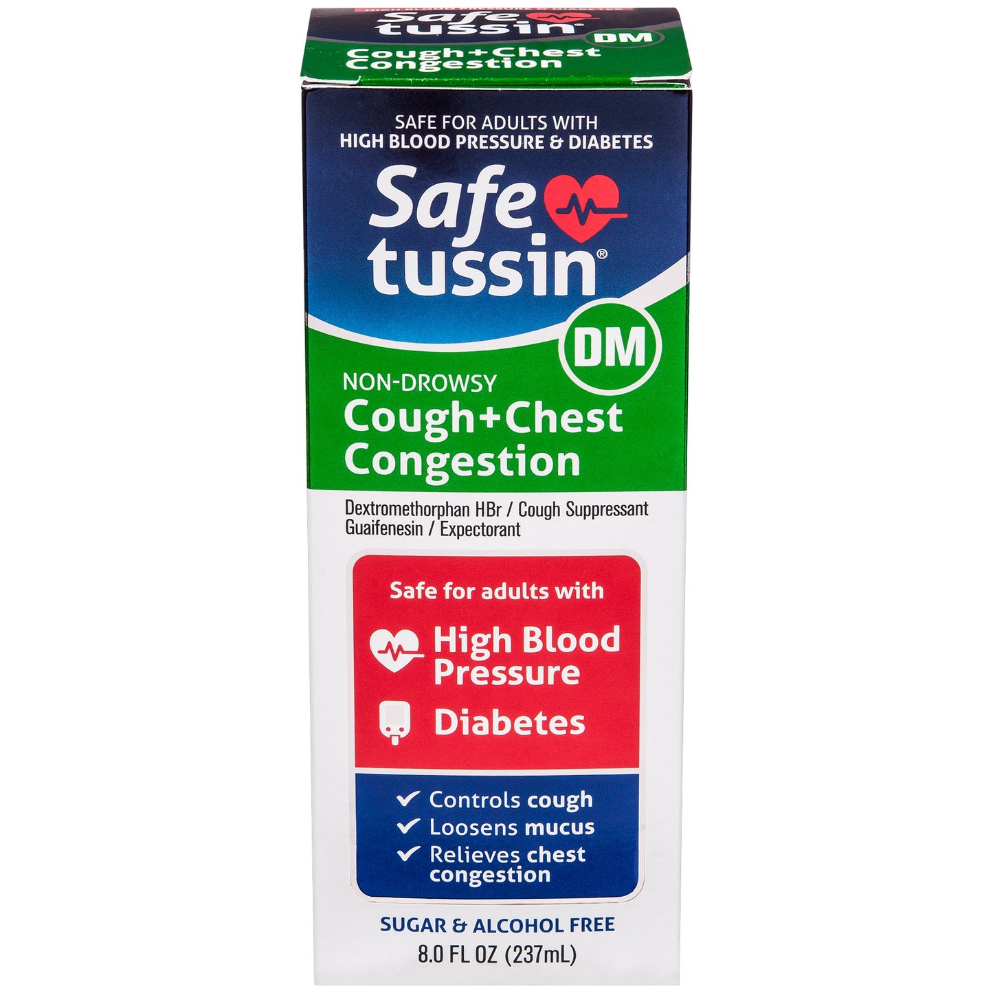 Safetussin DM Cough + Chest Congestion
