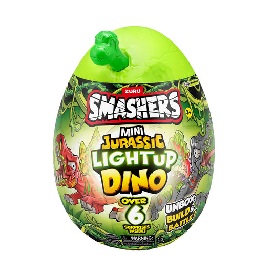 Zuru Smashers Mini Jurassic Light Up Dino Egg
