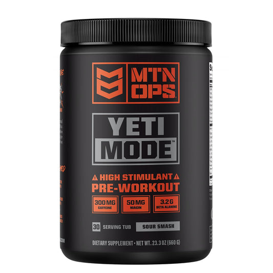 MTN OPS Yeti Mode Pre-Workout - Sour Smash
