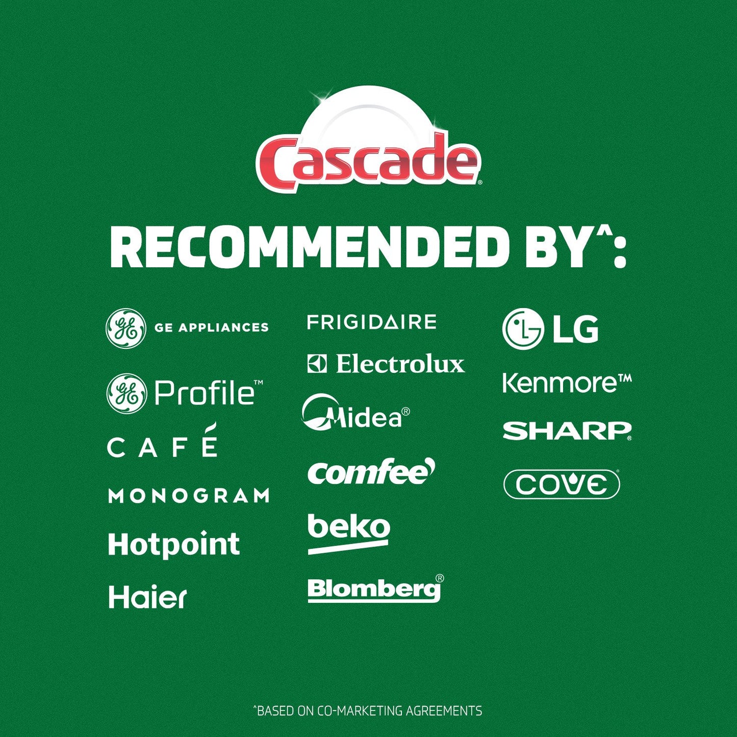 Cascade Free & Clear Dishwasher Detergent Liquid Gel, Lemon Scent