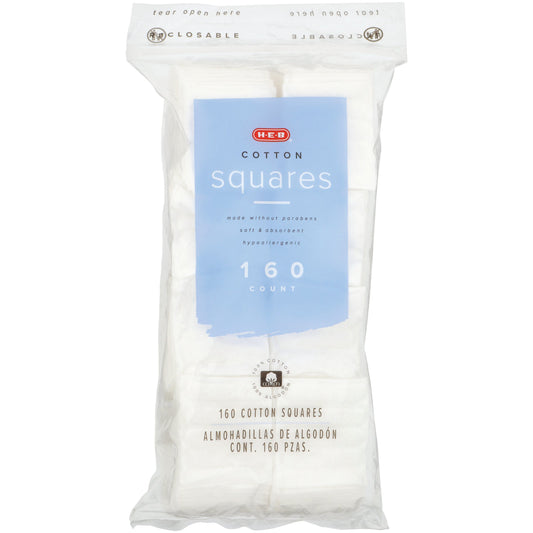 H-E-B Cotton Squares