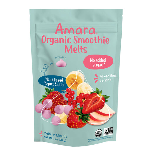 Amara Organic Smoothie Melts - Mixed Red Berries