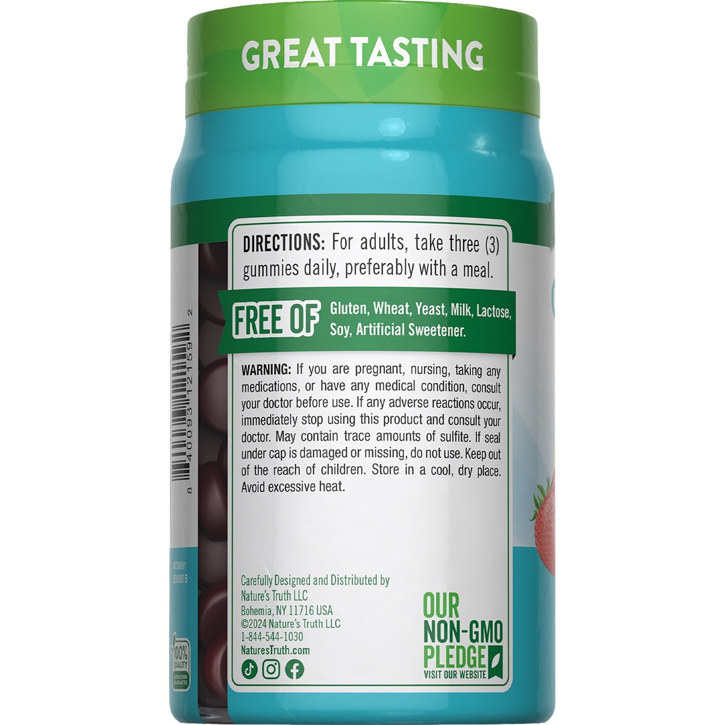 Nature's Truth Multi Collagen Peptides Gummies - Mixed Fruit