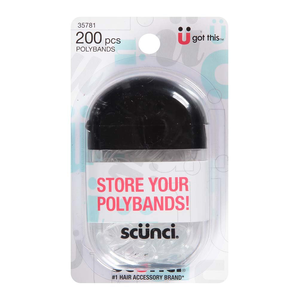 Scunci Polybands w/ Case