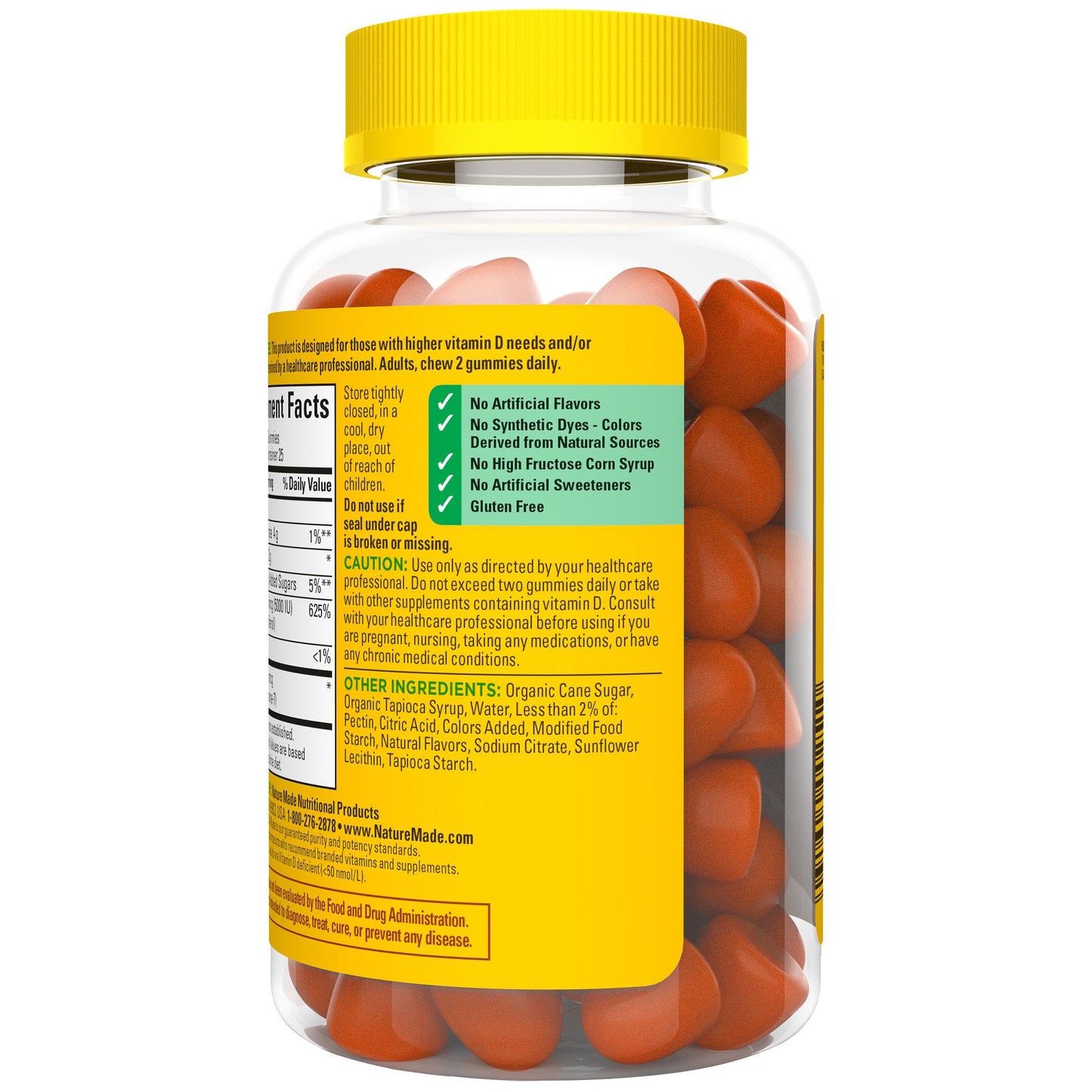 Nature Made Vitamin D3 + K2 Gummies