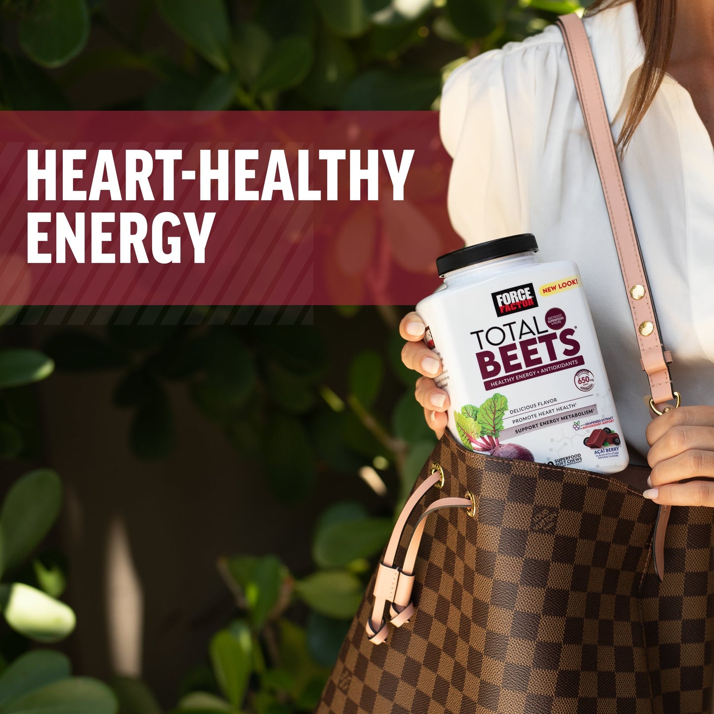 Force Factor Total Beets Soft Chews - Acai Berry