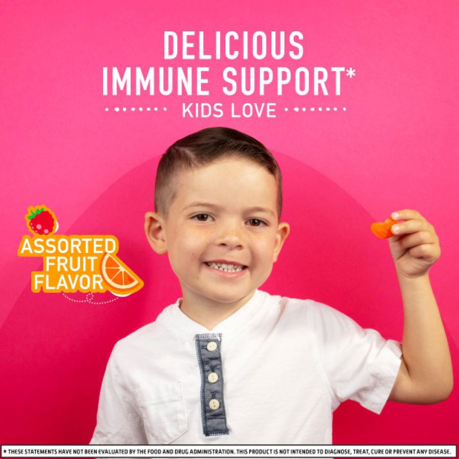 Airborne Kids Assorted Fruit Flavored Gummies