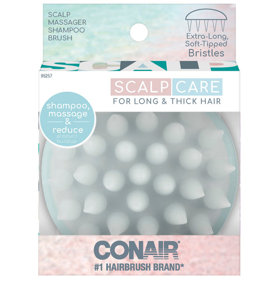 Conair Scalp Care Massage Brush for Long Hair