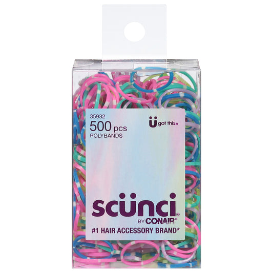 Scunci Multi Color Polybands
