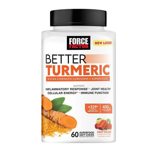 Force Factor Better Turmeric Soft Chews - Fruit Splash