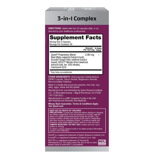 Qunol Blood Pressure Support Capsules