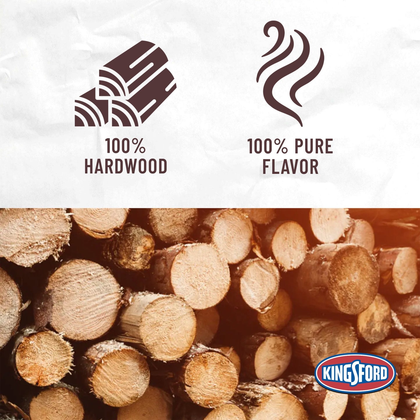 Kingsford 100% Natural Hardwood Grillmaster's Choice Wood Pellets - Hickory, Cherry and Oak