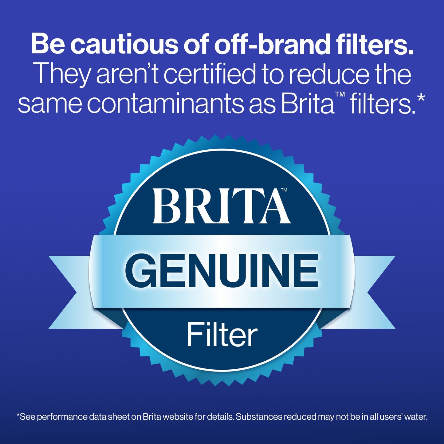 Brita Small 6 Cup Denali Water Filter Pitcher with 1 Brita Elite™ Filter, White
