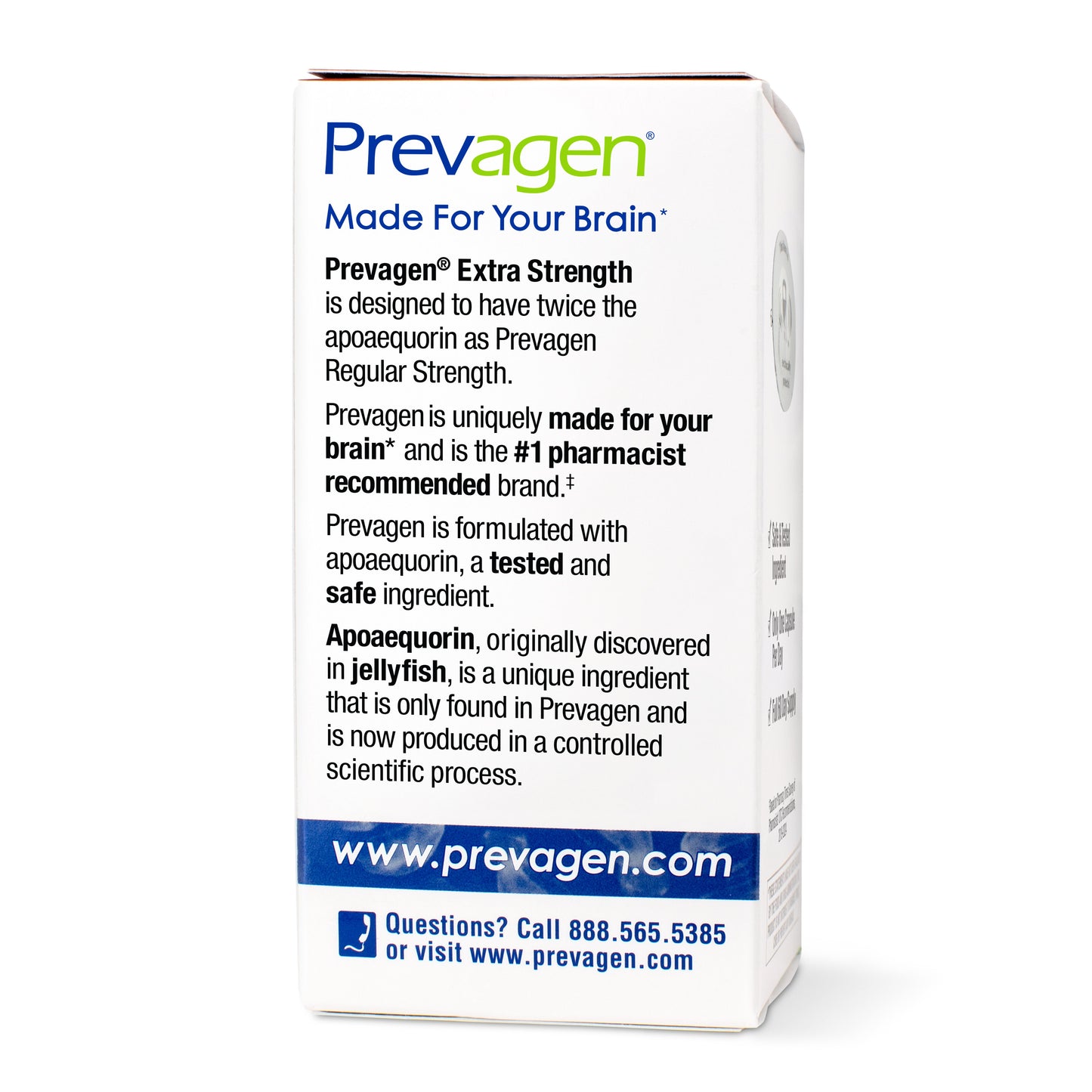Prevagen For Your Brain Extra Strength 20 mg Capsules
