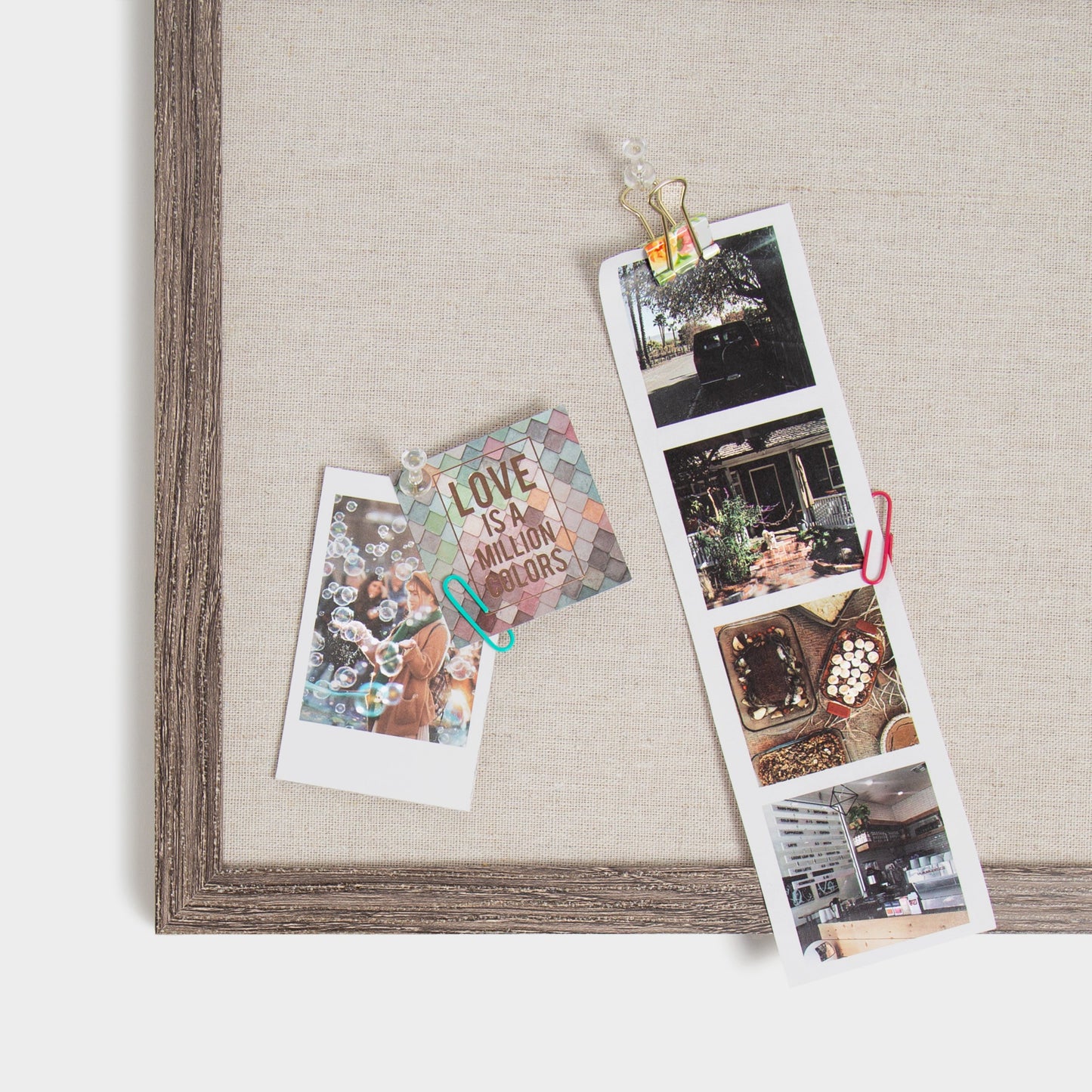 U Brands Office Clip Set - Painted Florals