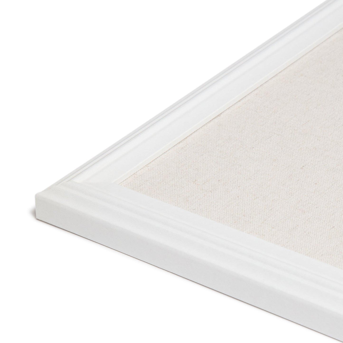 U Brands Farmhouse Linen Bulletin Board