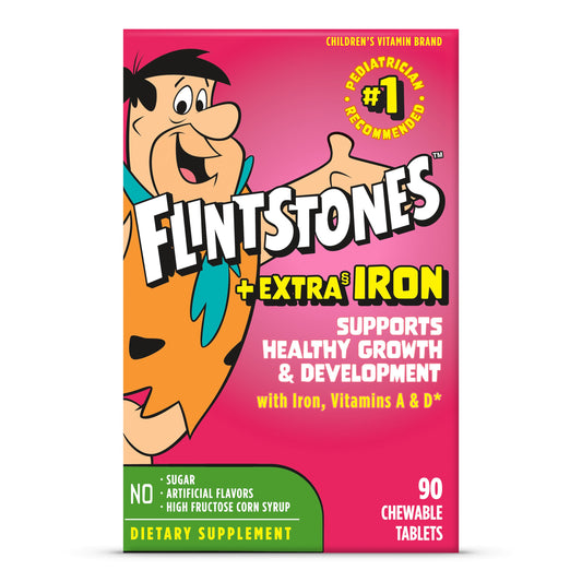 Flintstones Extra Iron Chewable Tablets
