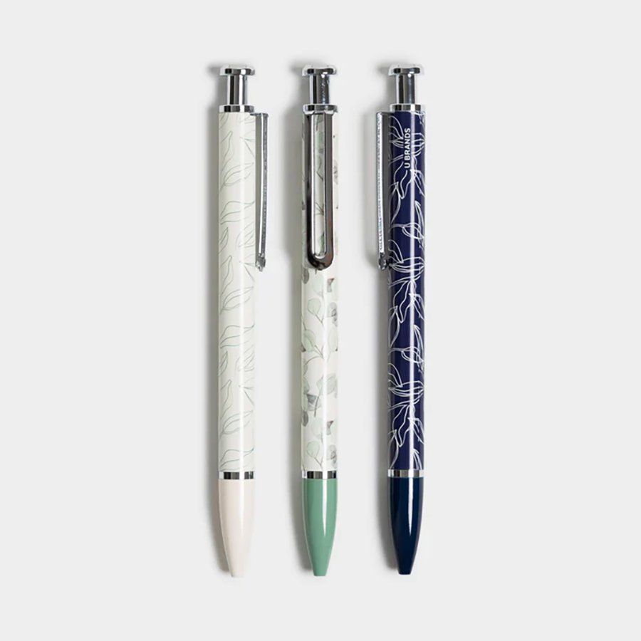 U Brands The Monterey 1.0mm Arid Ivey Ballpoint Pens - Black Ink