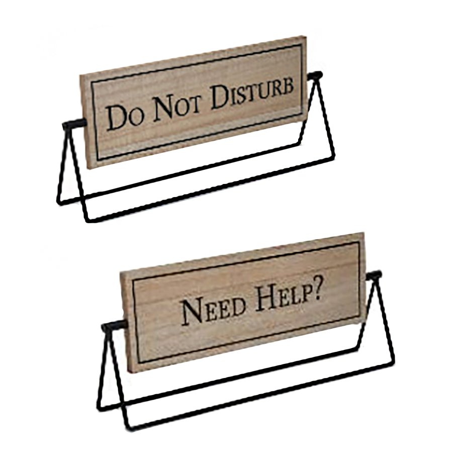 Core Home Dual Sided Desktop Plaque