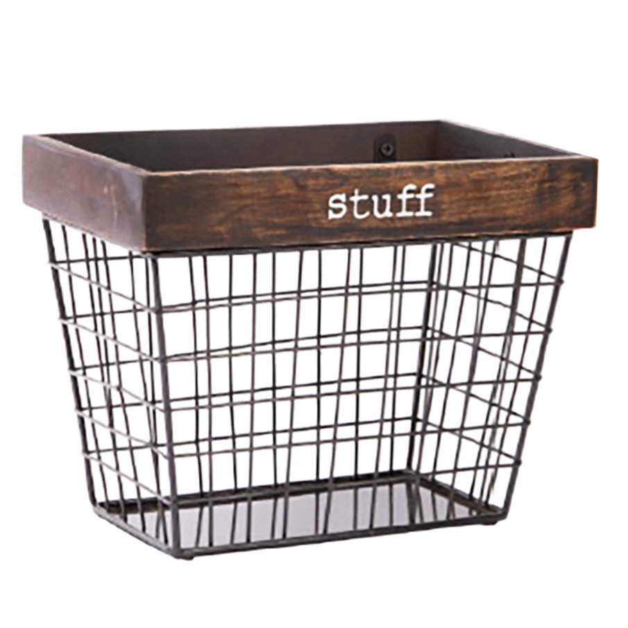 Home Essentials & Beyond Stuff Wire Desktop Storage Basket
